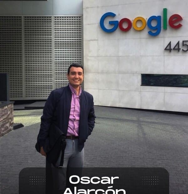 Oscar Alarcón en Google CDMX